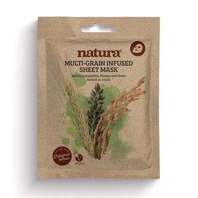 MULTI GRAIN INFUSED SHEET MASK NATURA 22ML
