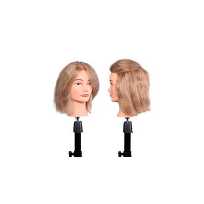 MANIQUÍ RUBIO CLARO 35-40CM 100% CABELLO HUMANO GIRL LIGHT BLO...
