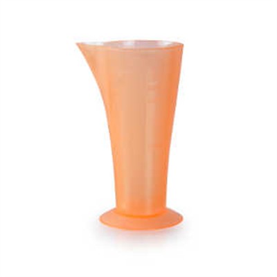 VASO MEDIDOR NARANJA