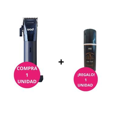 WAD KIT CORTE ACCURA CLIPPER BLUE + HARDEL BARBER SPRAY
