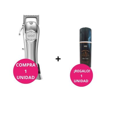 WAD KIT CORTE VESTA HAIR CLIPPER SILVER + HARDEL SPRAY
