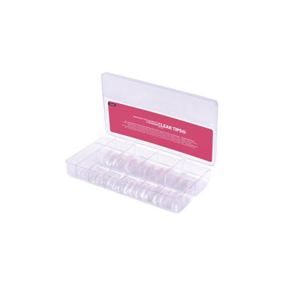 BIFULL CLEAR TIPS 520 TRANSPARENTES ESTÁNDAR 100 UDS
