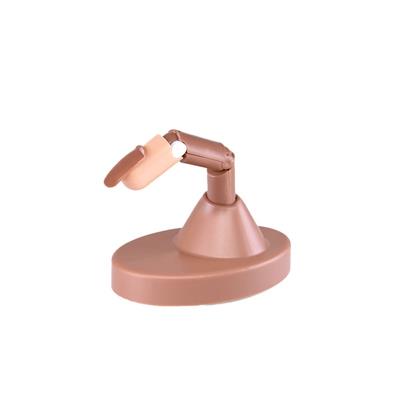 DE PRÁCTICAS ARTICULADO MARRÓN NAIL TRAINING FINGER BIFULL DEDO