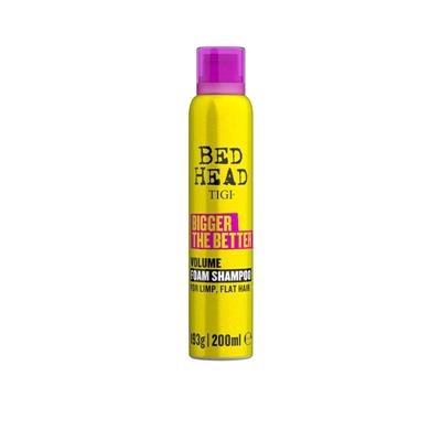 BIGGER THE BETTER VOLUME FOAM SHAMPOO BED HEAD 200ML ¡NUEVO!