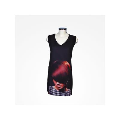 CHAQUETA ESTAMPADO NEGRO TALLA ÚNICA ATTITUDES BLACK MOD.808 BIFULL
