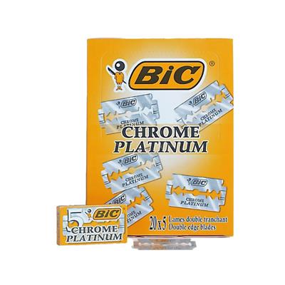 AFEITAR DOBLE FILO HOJAS BIC 100 UNIDADES (5 X 20)