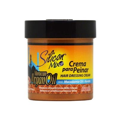 MIX CREMA PARA PEINAR MOROCCAN ARGAN OIL SILICON 6OZ