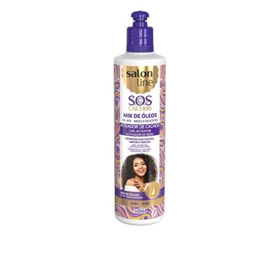 ATIVADOR CACHOS MIX ÓLEOS NUTRITIVO SOS 300ML
