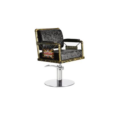BARBERO CENIT NEGRO PIE REDONDO BOMBA HIDRÁULICA SILLÓN