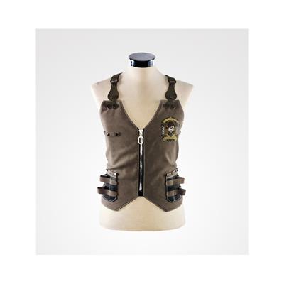 CHALECO BARBERO GRIS MISTER DAPPER ZZ