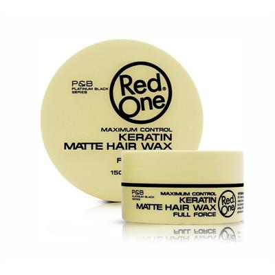 KERATIN MATTE HAIR WAX RED ONE 150ML
