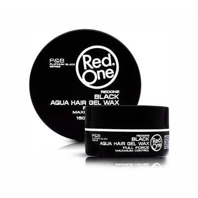 AQUA HAIR WAX RED ONE BLACK 150ML
