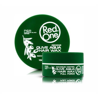 AQUA HAIR WAX RED ONE OLIVE 150ML
