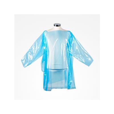 PONCHO CON MANGAS AZUL ESPECIAL ESTÉTICA 25 UNIDADES