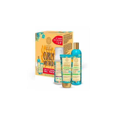 CURLY METHOD PACK CHAMPÚ + GEL + MOUSSE OBLEPIKHA