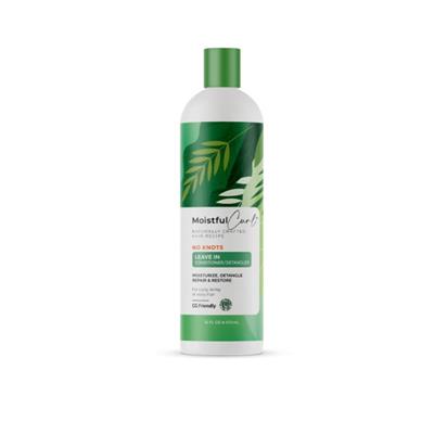 CURL NO KNOTS LEAVE-IN CONDITIONER / DETANGLER MOISTFUL 473ML