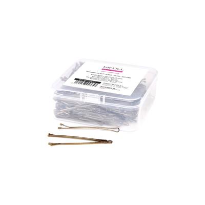 BIFULL CLIP PLANO BRONCE 59MM CAJA 400UNDS
