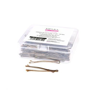 BIFULL CLIP PLANO BRONCE 51MM CAJA 150UNDS
