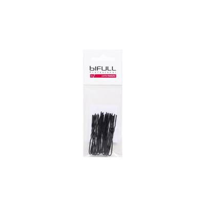 HORQUILLAS BOLSA 20UNDS INVISIBLES 55MM NEGRO BIFULL
