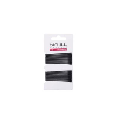 CLIP PLANO NEGRO 59MM BIFULL CARTÓN 24UNDS
