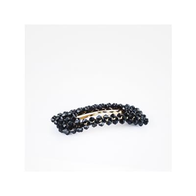 HORQUILLA DE PERLAS FASHION DIAMANTE NEGRO BIFULL