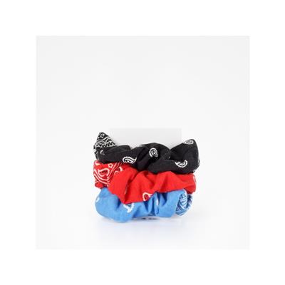 COLETEROS COLORES HAIRBAND LACE COLORS ROJO-NEGRO BIFULL PACK 3 UNIDADES