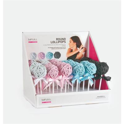 EXPOSITOR PIRULETAS LOLLIPOP ROUND 24 UNIDADES