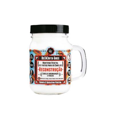 MÁSCARA RECONSTRUÇÃO PAPAYA E QUERATINA VEGETAL BE(M)DITA GHEE 350G
