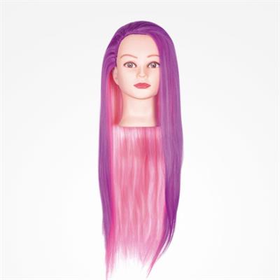 CABEZA MANIQUÍ GIRL COLORFUL PURPLE 60CM (LILA) BIFULL
