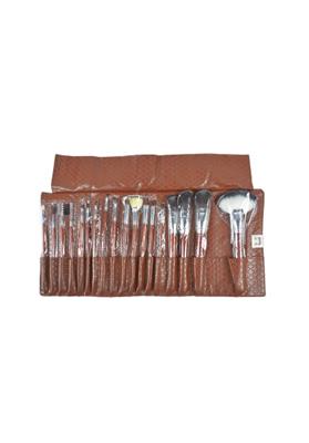 ESTUCHE PIEL 18 PINCELES CLEISSY BROWN BIFULL
