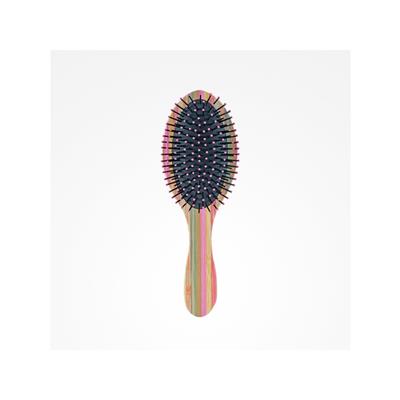 CEPILLO STRIPED BAMBOO OVALADO BIFULL