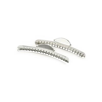 PINZA GRAPA PARA ONDAS PLATA PACK 6UDS BIFULL