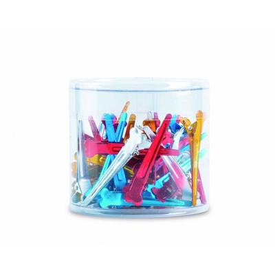 PINZAS SEPARACIÓN ALUMINIO COLORES LISS CLIPS BOTE 50UNDS BIFULL