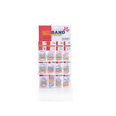 EXPOSITOR GOMAS ELÁSTICAS COLORES 30 MM 12 UDS. BIFULL