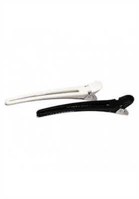 PINZA PATO METAL BLANCA/NEGRA 12 UDS. BIFULL