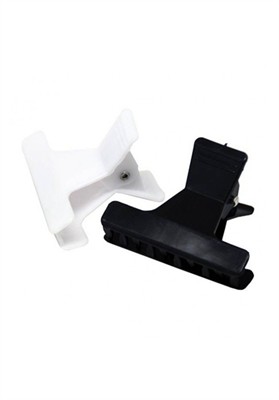 PINZA GRAPA PEQUEÑA BLANCA/NEGRA 12 UDS. BIFULL