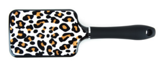 PALETA AG LEOPARDO PLATA CEPILLO