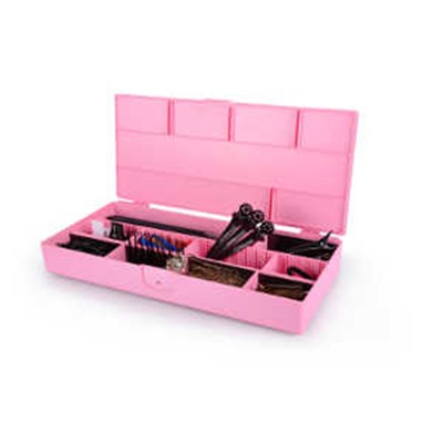 CAJA UTILLAJES DE PELUQUERÍA ROSA BIFULL