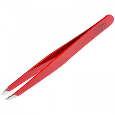 RUBIS ROJO PUNTA ESPECIAL ACERO INOX. PINZA