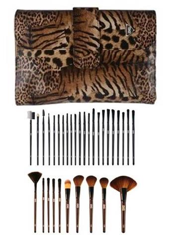 BROCHAS MAQUILLAJE MANTA LEOPARDO 32