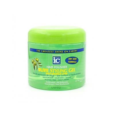POLISHER OLIVE STYLING GEL HAIR 454G (16OZ)