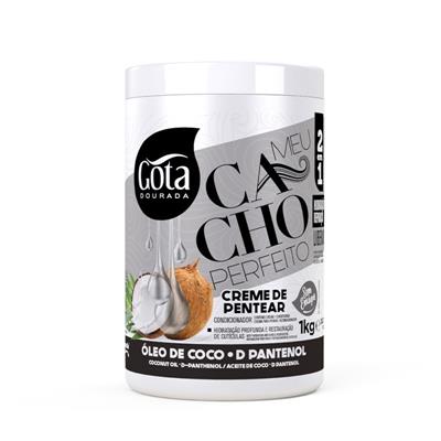 PARA PENTEAR MEU CACHO PERFEITO ÓLEO DE COCO CREMA 1KG