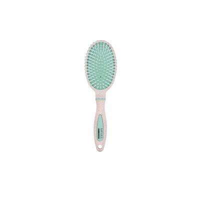 BIO OVAL PASTEL COLOUR CEPILLO 100% BIODEGRADABLE FIBRA DE TRIGO BEIGE
