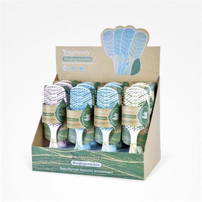 EXPOSITOR CEPILLOS ESQUELETO BIODEGRADABLE BIOFRIENDLY 12 UNIDADES BIFULL
