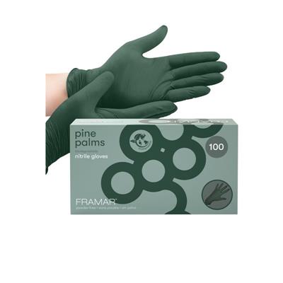 PINE PALMS NITRILE GLOVES SMALL FRAMAR 100U
