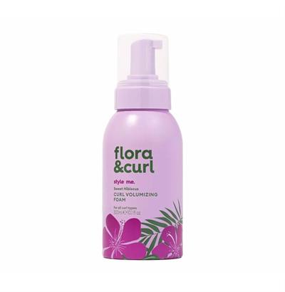  VOLUMEN DE RIZOS HISBISCO DULCE FLORA CURL ESPUMA 300ML