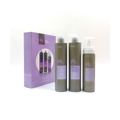 E-LINE PACK CURLY (SHAMPOO 300ML + CONDITIONER 300ML + ULTRA RIZZI MOUSSE 200ML)
