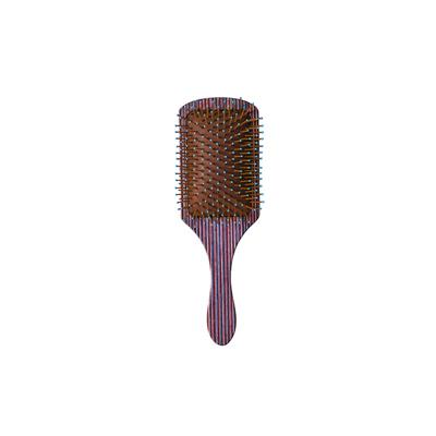STRIPED WOOD BROWN RAQUETA CEPILLO BIFULL