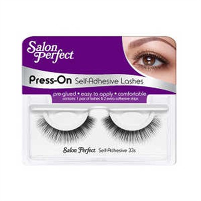 PESTAÑAS COMPLETAS AUTOADHESIVAS 33 BLACK BIFULL (PERFECTLY PRESS-ON)