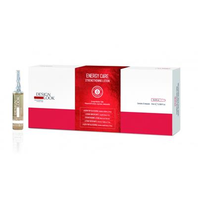 CÉLULAS MADRE VEGETALES ENERGY CARE 12×10ML DESIGN LOOK AMPOLLAS LOCIÓN FORTALECEDORA